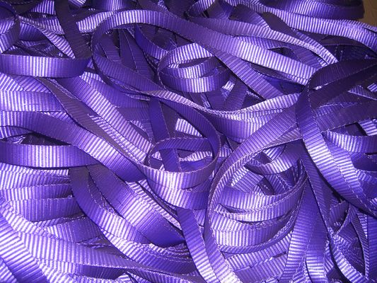 ซื้อ สีหลาย 1T โพลีเอสเตอร์ Webbing รอลล์, โพลีเอสเตอร์ Sling Webbing TUV GS ใบรับรอง online manufacture
