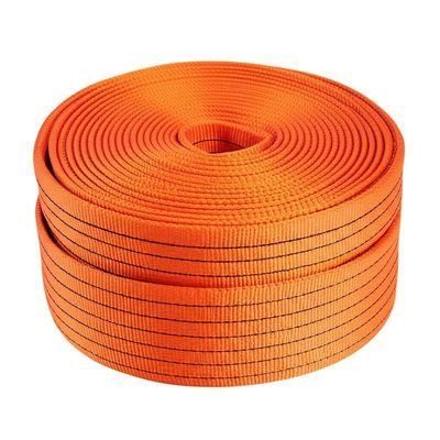 ซื้อ Customizable Working Load Limit Polyester Lifting Sling High Abrasion Resistance Orange Colour for Versatile and Lifting online manufacture