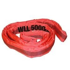 ซื้อ แดง 5 ตันโพลีเอสเตอร์ยก Sling EN1492-2 สำหรับยกอุปกรณ์ทนความต้านทาน online manufacture