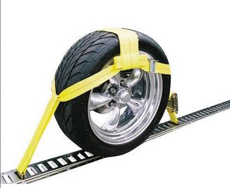 ซื้อ 3000kg กำลังการผลิต Webbing สายคล้องคอโพลีเอสเตอร์ Ratchet Tie ลงสายรัด online manufacture