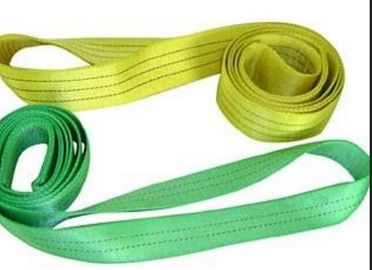 ซื้อ สายตาและสายตา 4 Inch วัสดุ Polyester 11500 LBS Crane Slings Rigging online manufacture