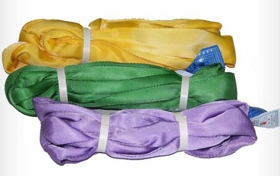 ซื้อ สลิงผ้าใบแบบคู่ 4 นิ้ว, สลิงยกของปรับได้ความแข็งแรงสูง online manufacture