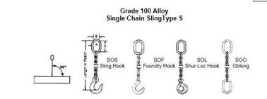 ซื้อ Multi-Purpose G100 Lifting Chain Slings, สายสลิงโซ่สลิงชนิดผสม online manufacture