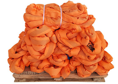 ซื้อ Heavy Duty Endless Round Sling สลิงวัสดุแบนทอลายสีส้ม online manufacture