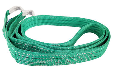 ซื้อ ความดื้อรั้นสูงโพลีเอสเตอร์ Webbing สลิงสลิงคู่ Plies ความกว้าง 50 มม. / 60 มม online manufacture