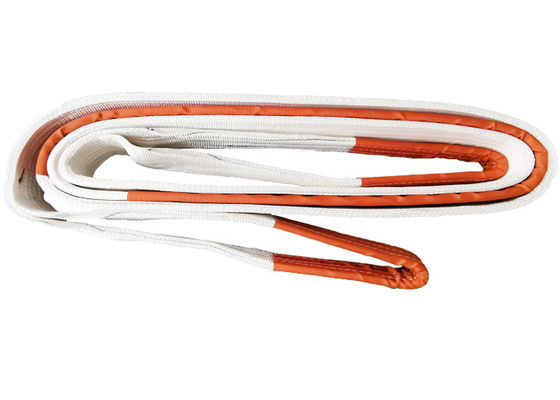 ซื้อ สี่พลายพอลิเอสเตอร์ 50T Web Slings อุตสาหกรรมแปรรูปอุตสาหกรรม เข็มขัดยก online manufacture