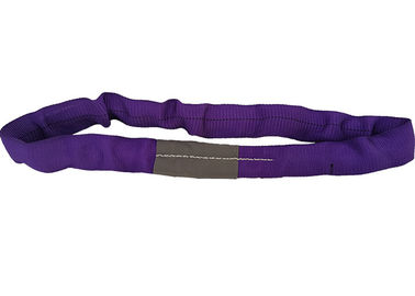 ซื้อ กำหนดเองยกสลิงโพลีเอสเตอร์ 1T Endless โพลีเอสเตอร์รอบสลิงก่อสร้างหลายไฟเบอร์ online manufacture