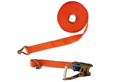 ซื้อ รถบรรทุกขนส่งสินค้าเฆี่ยนรถบรรทุก Ratchet Tie Down Set with Double J Hook online manufacture
