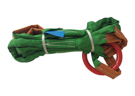 ซื้อ ป้องกันการบดรังที่ปลอดภัย Flat Webbing โพลีเอสเตอร์ Lifting Sling online manufacture