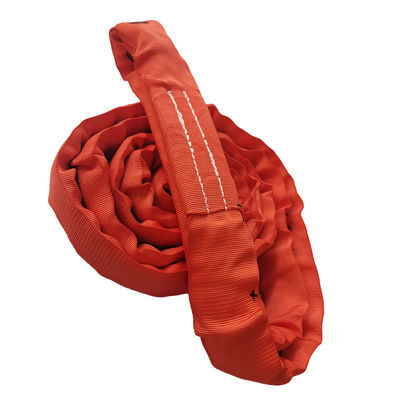 ซื้อ หนาโพลีเอสเตอร์ สลิงค์กลมไม่มีขอบ EN 1492 2 สลิงค์กลม CE อนุมัติ online manufacture