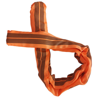 ซื้อ โพลีเอสเตอร์แบบไม่สิ้นสุด รอบยกสลิง WLL 10T EN1492-2 ความยาวที่กําหนดเอง online manufacture