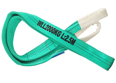 ซื้อ สลิงแบน webbing สลิง 2T สีเขียวสำหรับงานก่อสร้างทางรถไฟ online manufacture