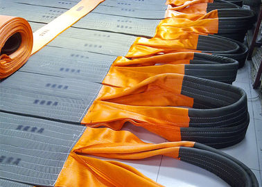 ซื้อ ตากับตา Flat Woven Webbing สลิง EN1492-1 2000 WLL 10T ด้วย Blue Laboel online manufacture