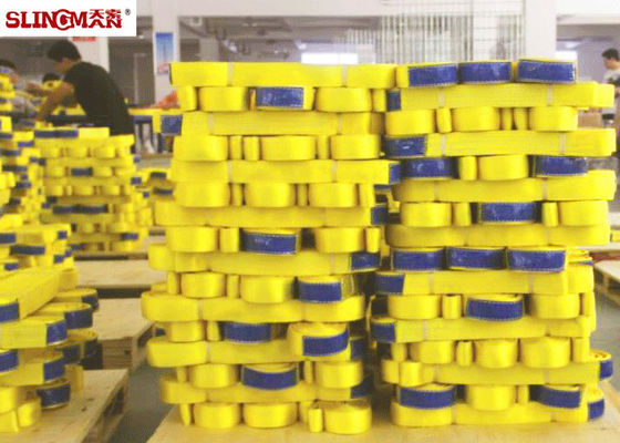 ซื้อ ASMEB30.9 สายรัดแบนขนาด 2 นิ้ว สีเหลือง ความเหนียวสูง สำหรับสินค้าหนัก online manufacture