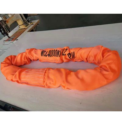 ซื้อ สลิงกลมไม่มีที่สิ้นสุดโพลีเอสเตอร์ 40T สำหรับยก online manufacture