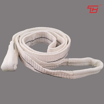 ซื้อ รหัสสี Duplex Lifting Pulley Polyester Flat Webbing Sling 25mm 300mm 1T online manufacture