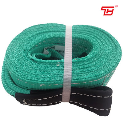 ซื้อ สายรัดลากพ่วงหนักโพลีเอสเตอร์สำหรับรถบรรทุกฉุกเฉินความจุ 1T 20T online manufacture