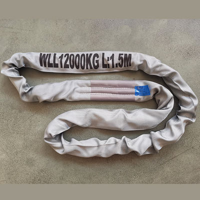 ซื้อ 28mm Diameter Polyester Lifting Sling Offering Good Chemical Resistance and Oem Engineered for Industrial Hoisting Solutions online manufacture