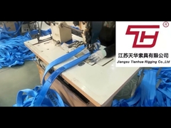 สลิงสลิงพอลิเอสเตอร์ที่มีความแข็งแรงสูงและไม่สิ้นสุด สําหรับการยกเรือ